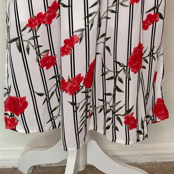 GUESS Floral & Striped Sundress - Picture 4 of 16